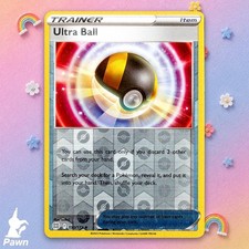 Carta Pokemon TCG Ultra Ball 150/172 stelle brillanti singola