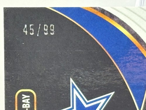 2024 Panini Select Signature Football Card SSP-BAY Brandon Aubrey Blue Prizm /99 - Picture 12 of 12