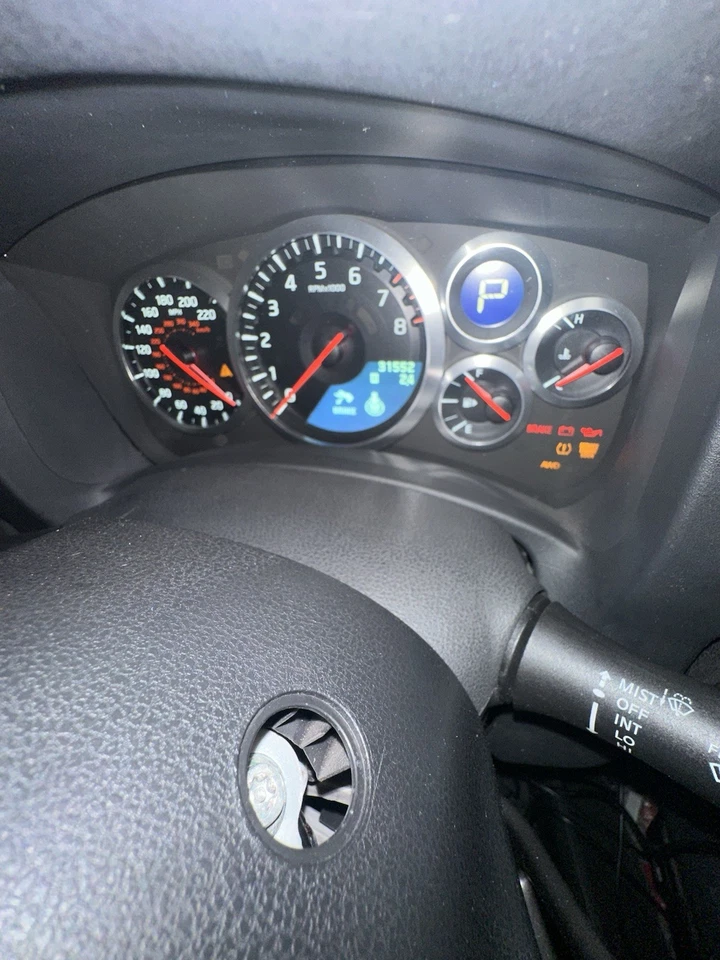 2009 “LED Upgraded” NISSAN GT-R R35 GTR 3.8L INSTRUMENT GAUGE CLUSTER 32K MILES - image 3 of 3