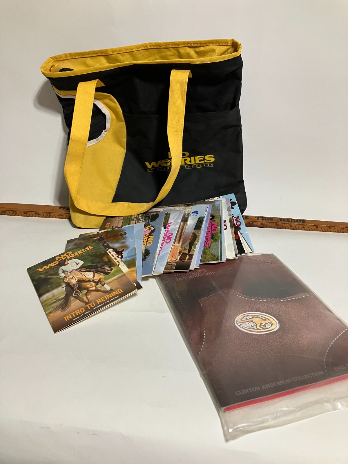 Clinton Anderson No Worries Club 16 Supplemental DVD's with Tote Bag & Catalog