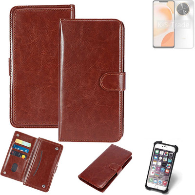 Handy Hülle für Huawei nova Y91 Flip Case Schutzhülle Klapp Tasche Book Case 
