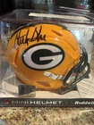 Green Bay Packers Sterling Sharpe Autographed Mini Helmet Radtke Cert