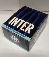 INTER 2025 2026  BOX FIGURINE 50 BUSTINE.OFFICIAL STICKER COLLECTION