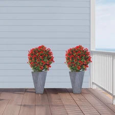 Artificial Plant with Ground Spike, Artificial Plant or Indoor Outdoor Home