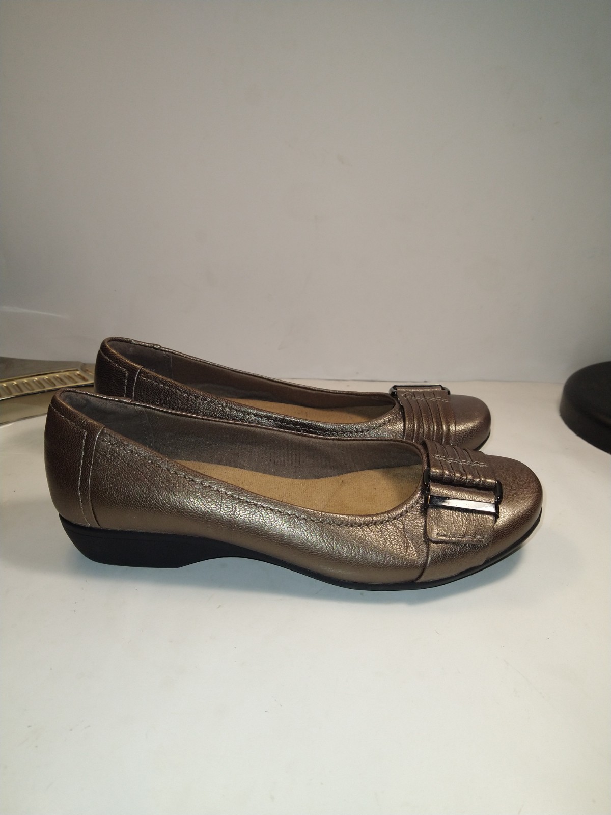 Clarks Bendables Propose Pixie II Leather Flats W… - image 1