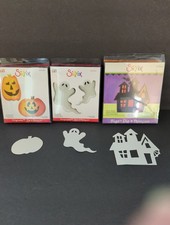 Sizzix Halloween Die LOT 655005 Pumpkins 2 655006 Ghosts 2 655565 Spooky House