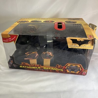 Batman Begins Tumbler Batmobile Vehicle Mattel 2005 NOS