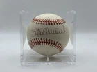 Stan Musial Autograph Signed Bobby Brown Era OAL Baseball - Beckett *NICE AUTO*