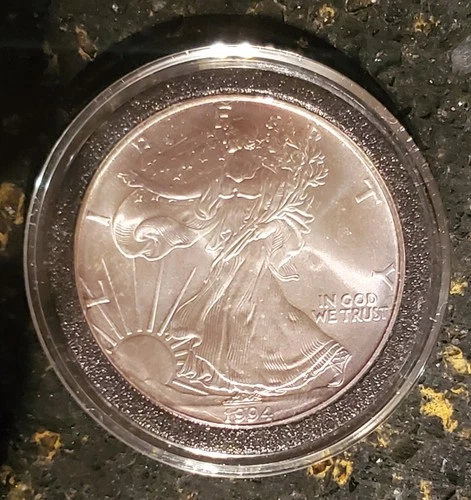 1994 P - 1 oz Silver American Eagle (Brilliant Uncirculated) BU