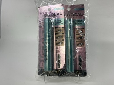 L'Oreal Paris Paradise Big Deal Waterproof Mascara Volumizing Black, 2 PACK