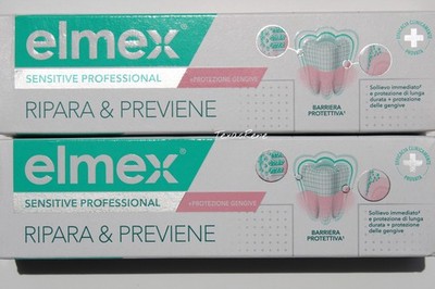 2x Elmex Sensitive Professional Repair & Prevent Pro-Argin Toothpaste 75ml
