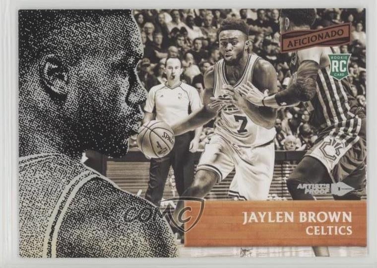 2016-17 Panini Aficionado Artist's Proof Jaylen Brown #45 Rookie RC 0c2