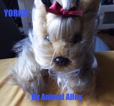 YOKIE PUPPY DOG 2000 Toys R Us Animal Alley - Plush YORKSHIRE TERRIER