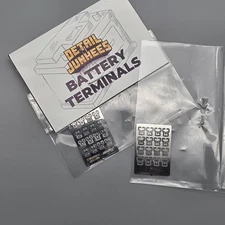 Detail Junkees Photo Etch  Detail Set x2 Battery Terminals Rare Discontinued