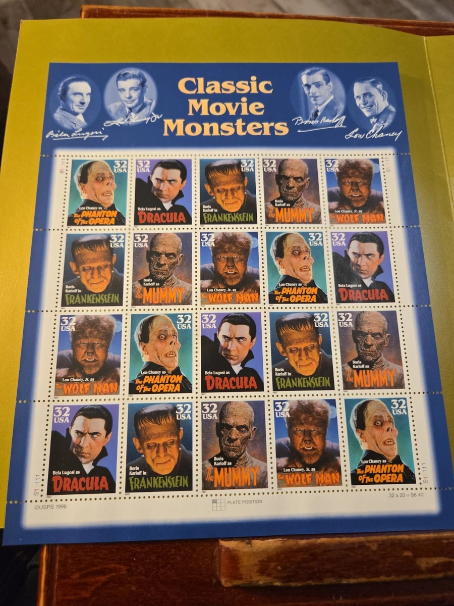 classic movie monsters stamps products for sale | eBay
