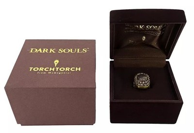 Dark Souls x Torch Havel's Ring Size 9 Silver Accessory Used