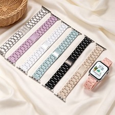 Magnetic PC Watch Band For Apple Watch Ultra 3 49mm Series 11 10 9 8 7 6 5 4 SE