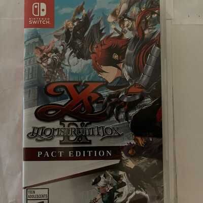 Ys IX: Monstrum Nox Pact Edition - Nintendo Switch-USED