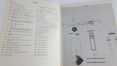 Vintage Ainsworth and Sons Right-A-Weigh Balance Type S Parts List Booklet - Picture 2 of 4