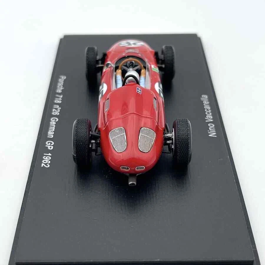 Modellino F1 Spark 1/43 Porsche 718 German GP 1962 #26 N. Vaccarella - Immagine 4 di 4