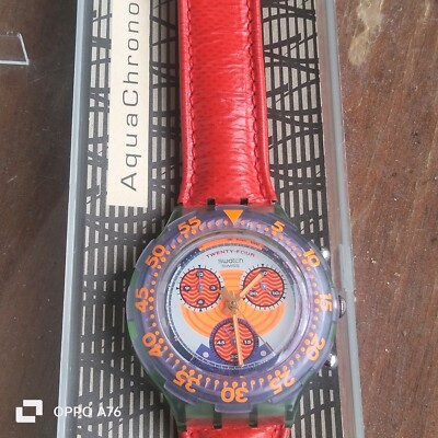 Swatch vintage-Scuba Aquachrono Full Set 1993