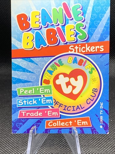 1999 Stickers Series 3 TY Beanie Baby Official Club Trading Card - Picture 2 of 2