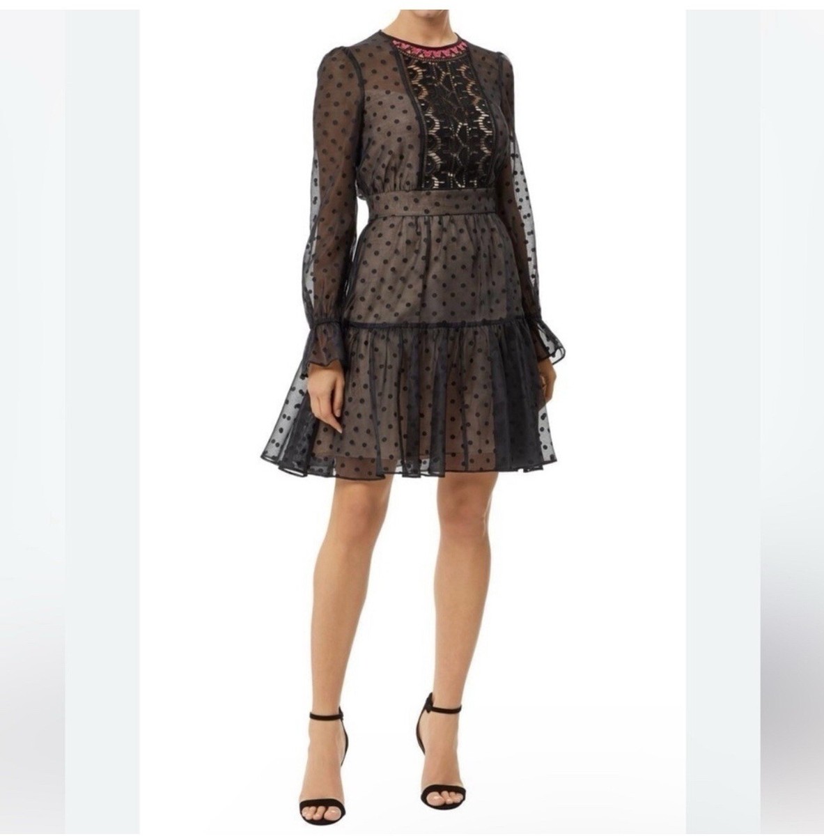 chinese dress ladies Temperley London - Inez Dress - Black