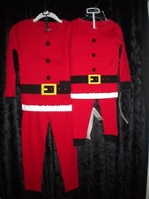 NWT CARTER'S SANTA SUIT PAJAMAS SIZE 18 MONTHS 2 PC CHRISTMAS RED