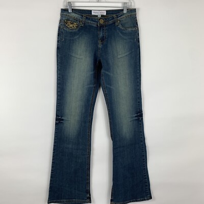 Marshall Rousso Jeans Women s Size 6 Bootcut Mid Rise Medium Wash Stretch