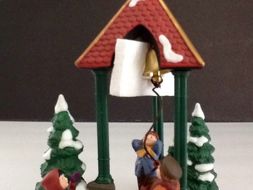 Departamento 56 "Campanas de Navidad" Heritage Village pieza de evento especial de colección 1996 retirado - Imagen 10 de 12