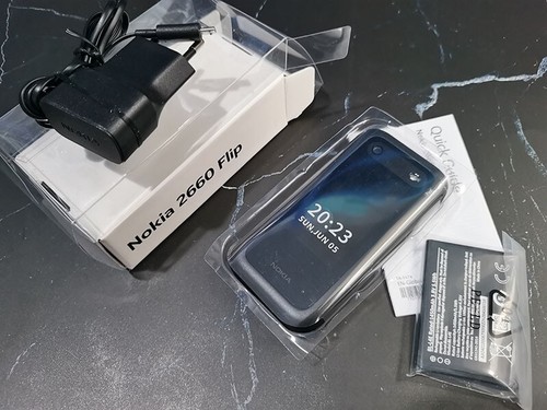 Original  - Nokia 2660 Flip - 48 MB - Black (Unlocked) Very good - Afbeelding 6 van 11