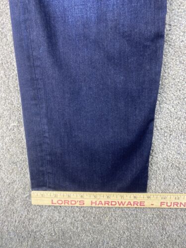 Mavi Jeans Mens 38X32 Matt Relaxed Straight Leg Zip Fly Blue Denim Dark Wash - Picture 7 of 18