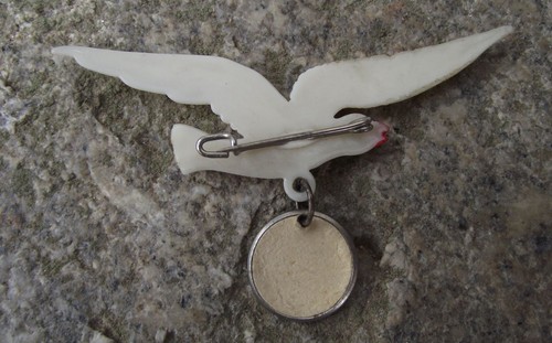 Graal Muritz Seeheilbad Baltic Sea Health Resort Germany Seagull Bird Pin Badge - Picture 2 of 2