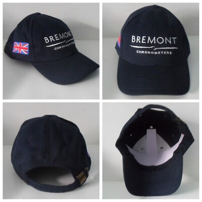 Bremont Hat Cap - BRAND NEW!  UK Union Jack Flag Model H4 SOLO 34 MBII U2