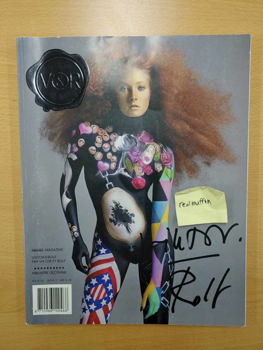 N°E Magazine featuring Viktor&Rolf For over thirty years, Viktor&Rolf have kept the fine line