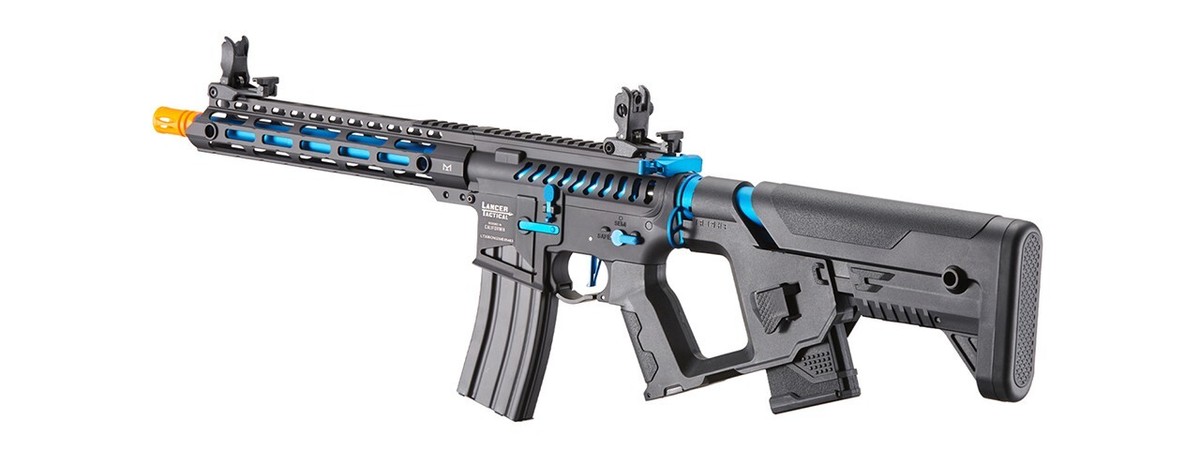 Lancer Tactical Enforcer Blackbird AEG Airsoft Rifle With