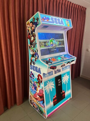 Neue  arcade slim Automat  SEGA uber 14K spielen! Mortal Kombat jetzt mit Pi 5!