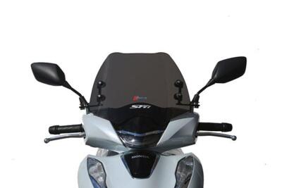 PARABREZZA Cupolino Spoiler Niedrig Getönt Für Honda SH 125 150 2017
