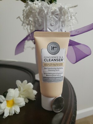 IT Cosmetics Confidence in a Cleanser Cleansing Serum 1.7oz / 50ml Full Size New