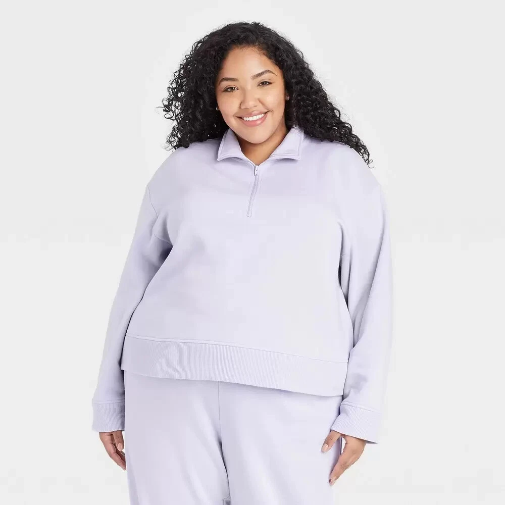 Lavender quarter zip store