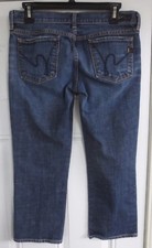 Citizens of Humanity Jeans Pants 29 Cotton Kelly 063 Stretch Low Waist Cropped