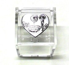 Bomboniere confettate Scatolina in plexiglass portaconfetti per battesimo