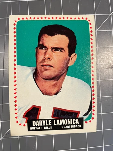1964 TOPPS #31 DARYLE LAMONICA BUFFALO BILLS ROOKIE FOOTBALL CARD NM