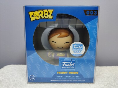 Funko Dorbz Freddy Funko w/Lolipop Shop Exclusive #003 2000 Pieces w/Protector