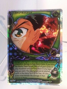 Yu Yu Hakusho Tcg Ccg Surprised U9 Cloudy Foil Unlimited Card Ebay