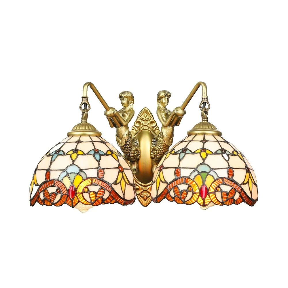Glass Vintage/Retro Wall Lighting Fixtures