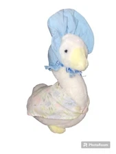 Jemima Puddle Duck Plush Soft Toy Vintage Beatrix Potter By Eden