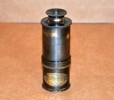 Antique Vintage 6" Brass Telescope Pocket Monocular Nautical Marine Spyglass
