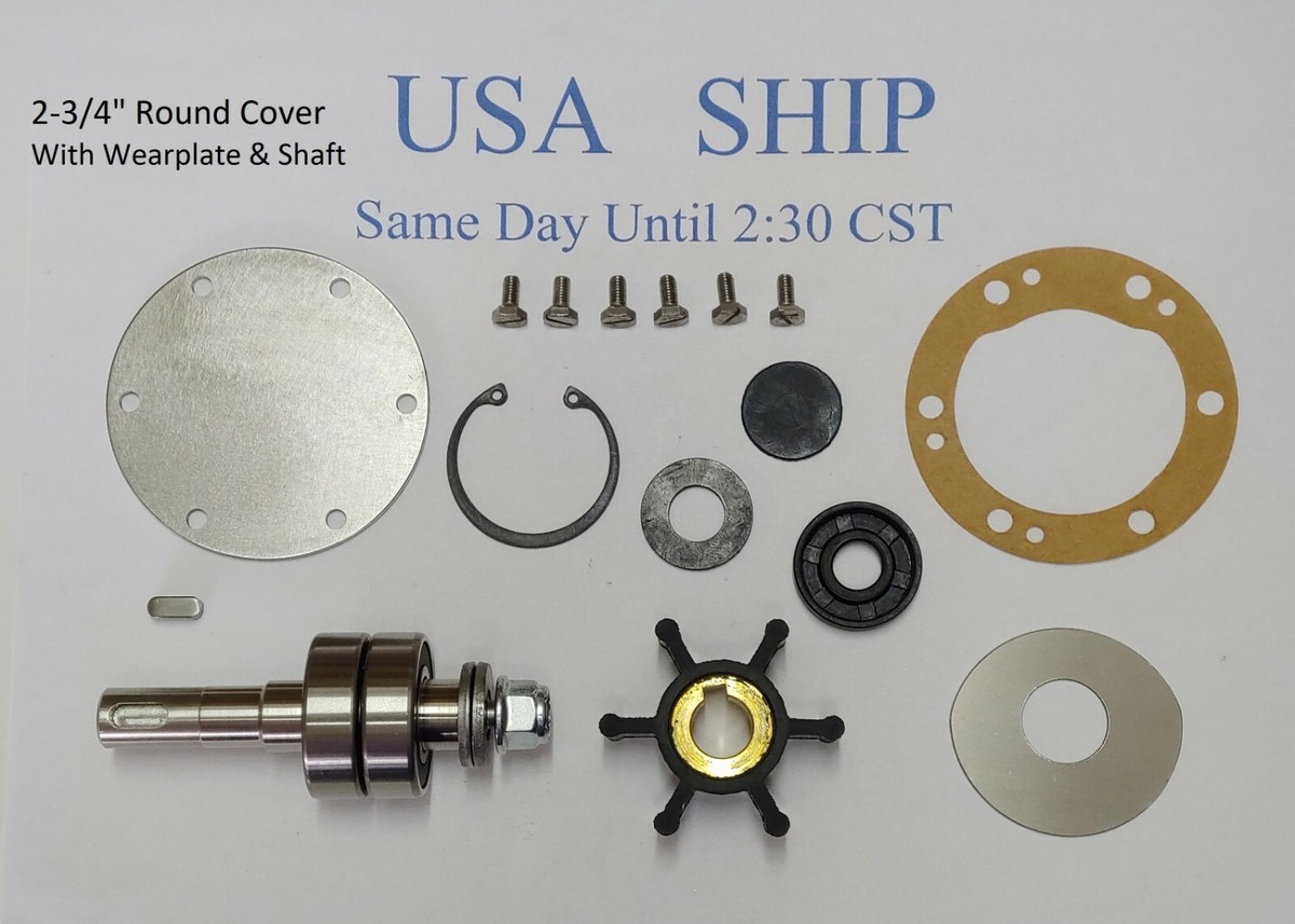 【キャベツん】 Sea Water Pump Major Repair Kit With Shaft For Yanmar 129579