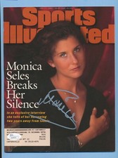 MONICA SELES Signed Autographed 1995 Sports Illustrated SI Magazine - JSA COA